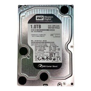 Western Digital 1TB‎ SATA 32MB Cache Internal HDD WD1001FALS 3.5" Caviar Black